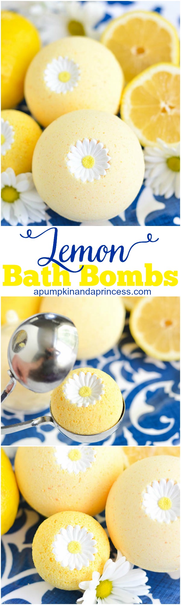 link party lemon bath bomb