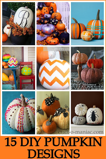 15 diy pumpkin designs