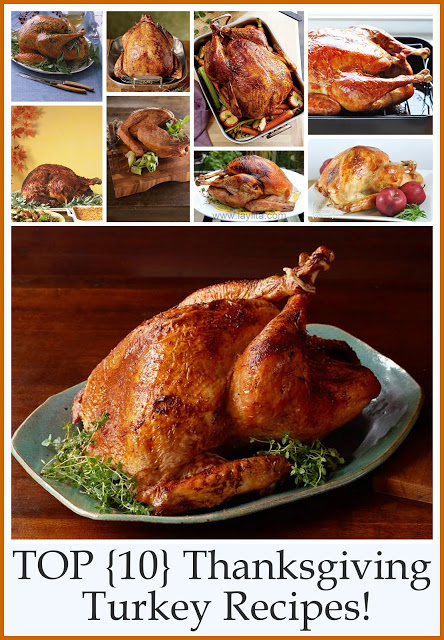 top 10 thanksgiving turkey recipes
