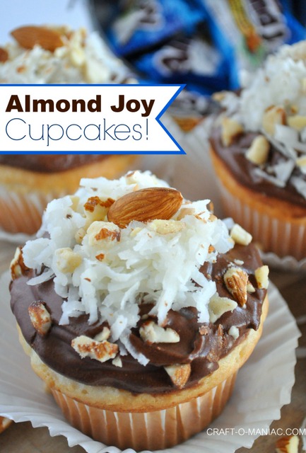 almond joy cupcakes8pmonk