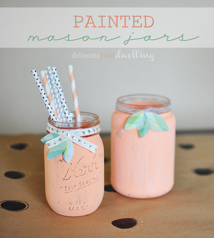 simple crafts 1a painted jars