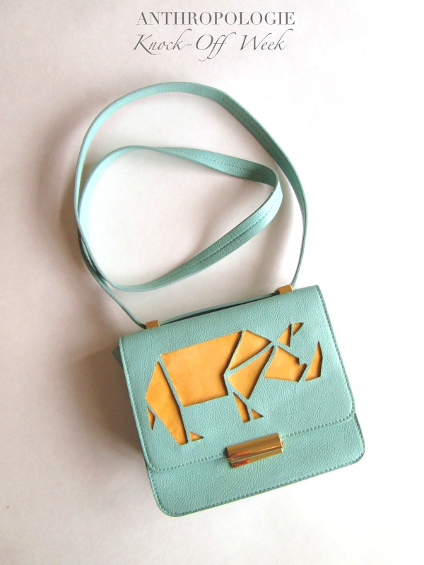 creative collection Rhino Cut-out Purse