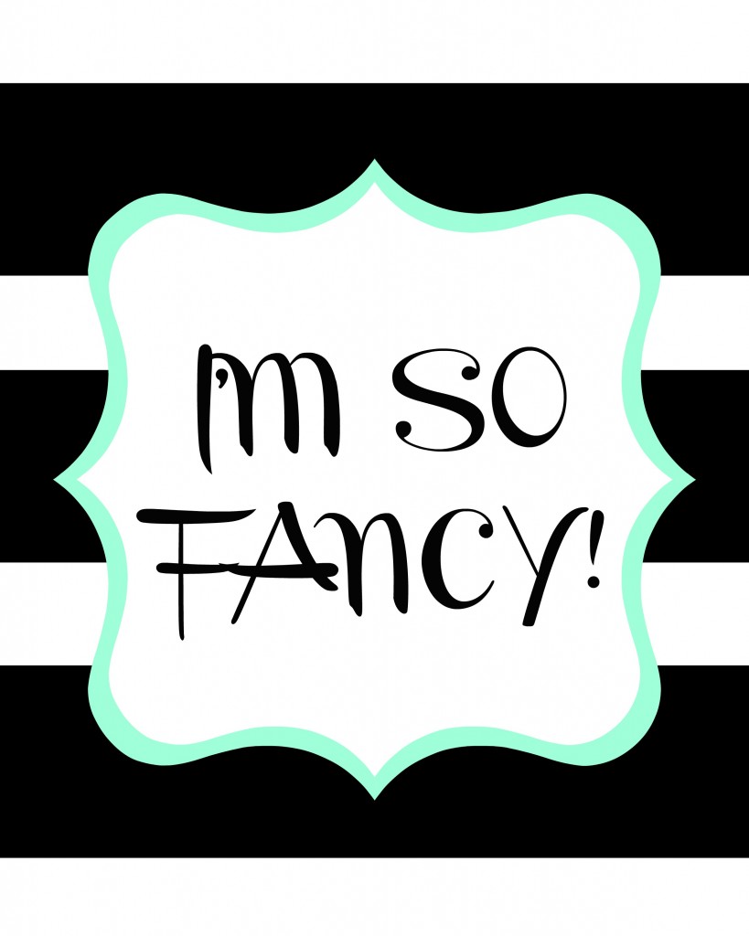 im so fancy big strip and mint