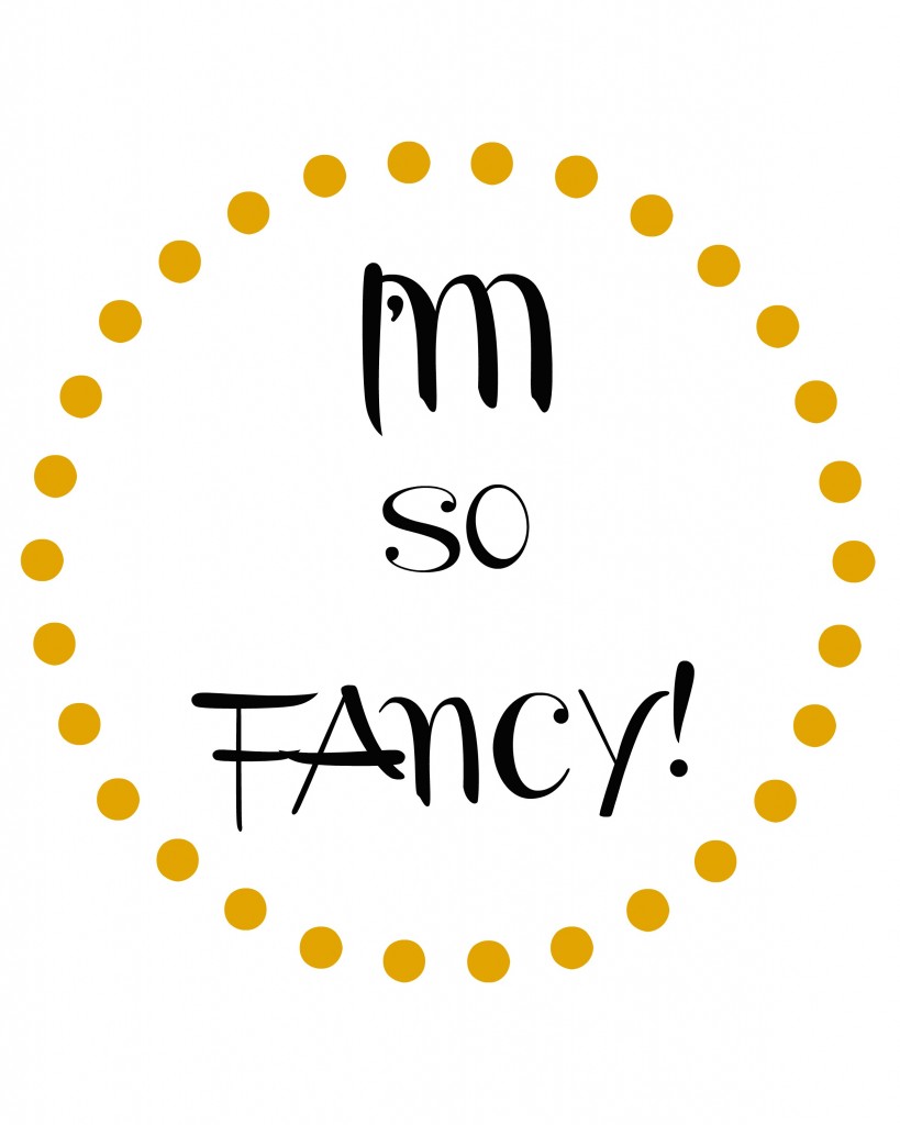 im so fancy dot circle gold