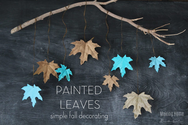 the creative collection painted leaves