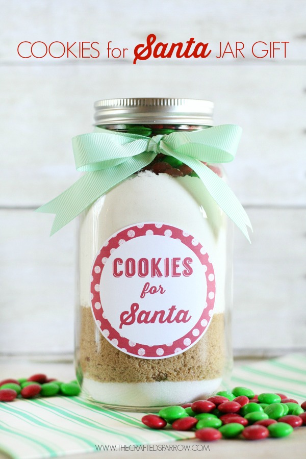 christmas gift santa cookies