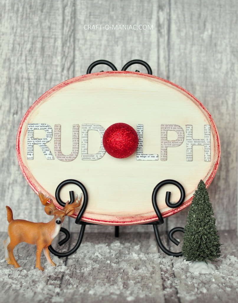 diy rudolph word sign2