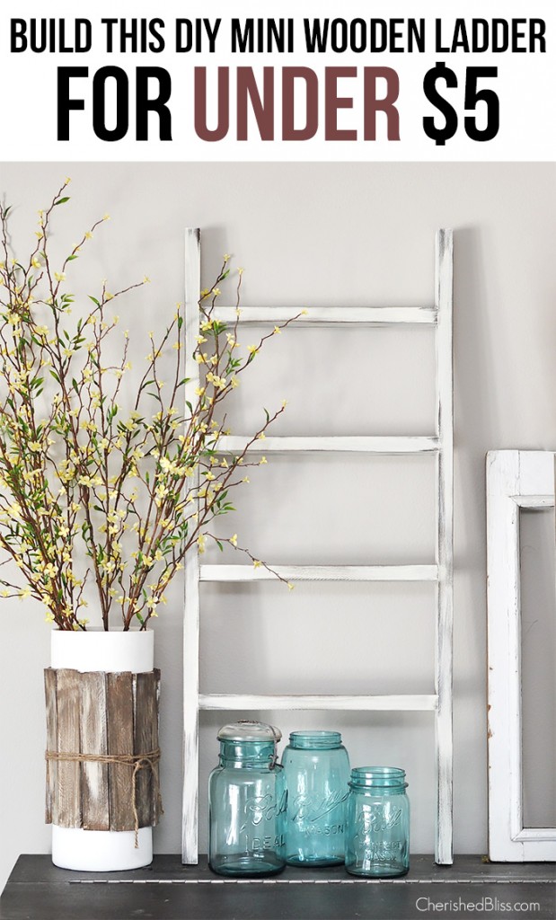 cc diy wooden ladder