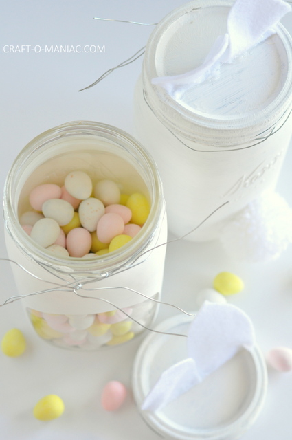 diy bunny embellished candy jars16