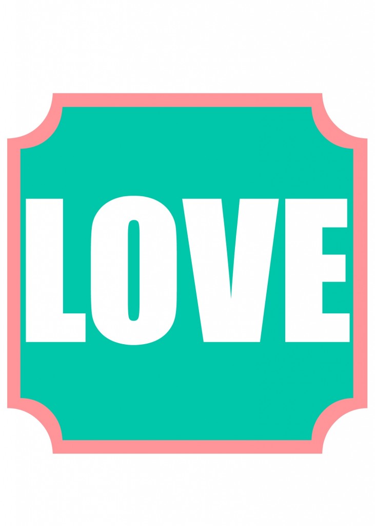 love printable 3