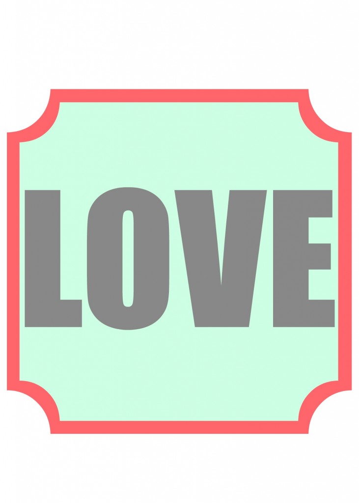 love printable