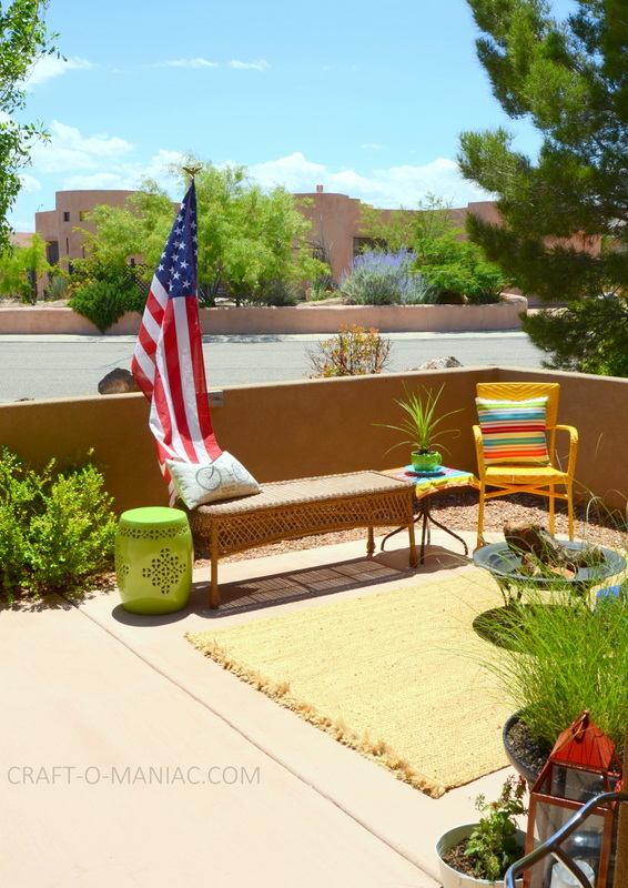 bright colorful porch decor17