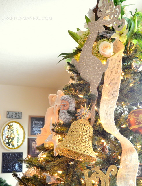 gold and cream christmas tree15