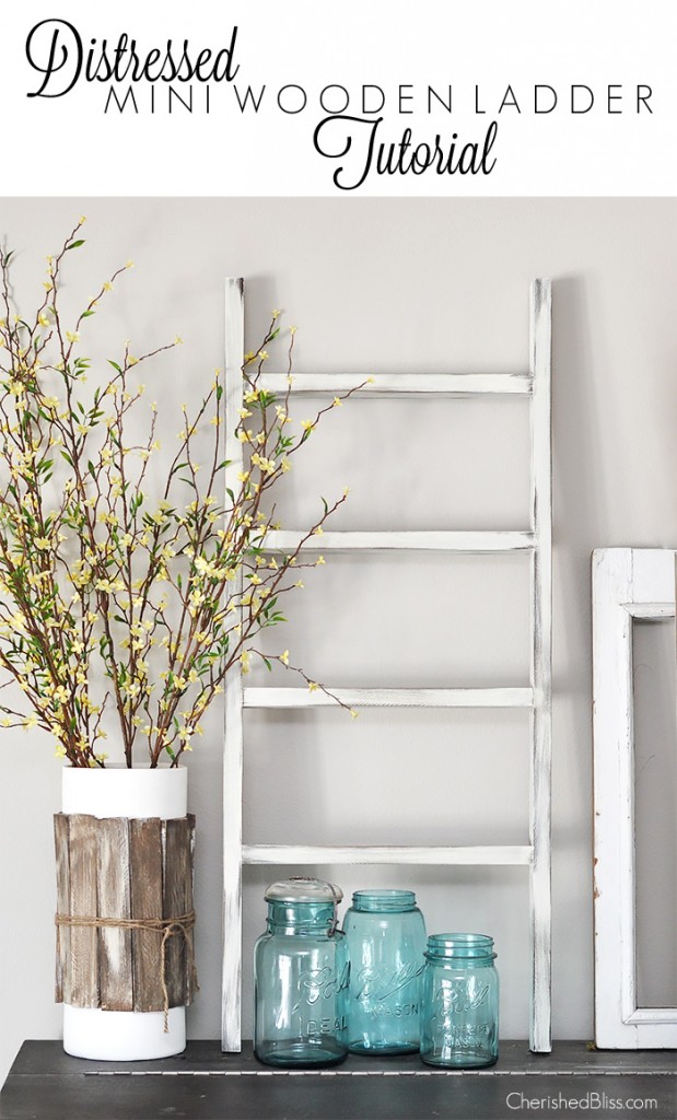 cc new diy wood ladder